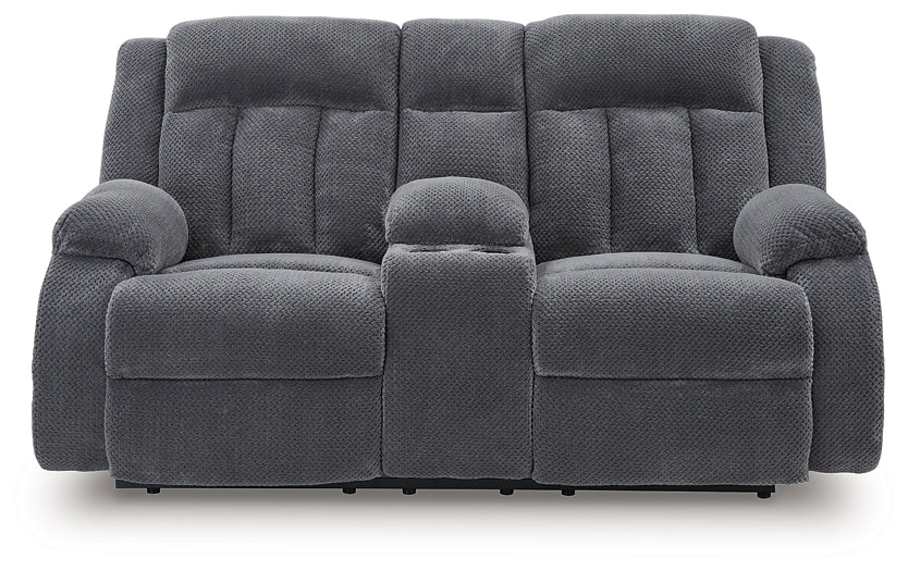 Observation DBL REC PWR Loveseat con consola