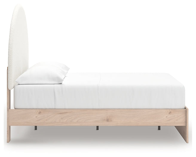 Ashley Express - Cama Arloster con paneles tapizados