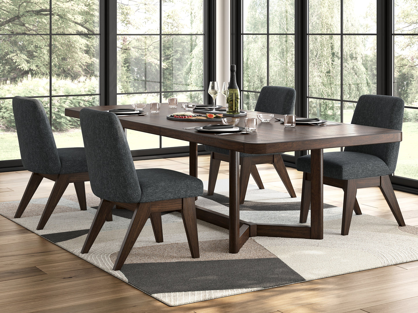 Mesa de comedor y 4 sillas Dilenno