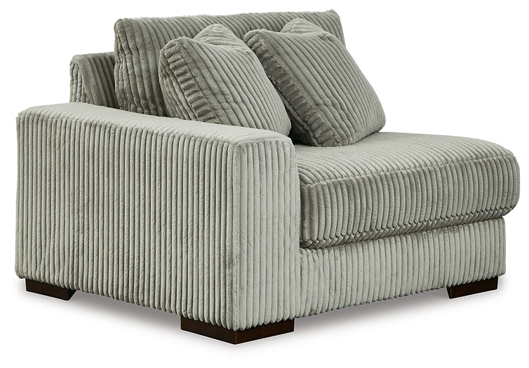 Seccional Lindyn de 4 piezas con chaise longue