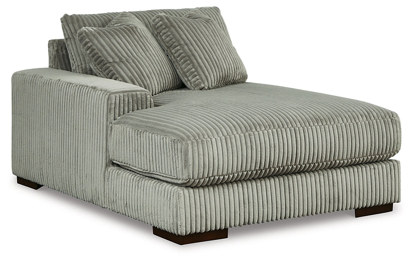 Seccional Lindyn de 4 piezas con chaise longue