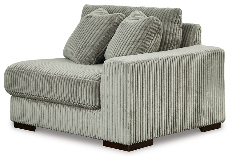 Seccional Lindyn de 4 piezas con chaise longue