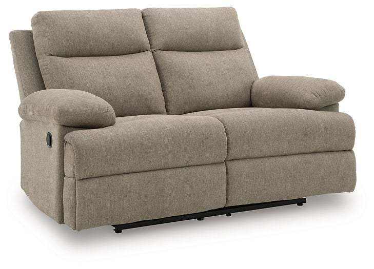 Loveseat reclinable de deslizamiento lateral