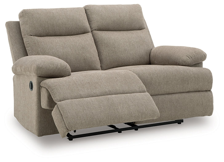 Loveseat reclinable de deslizamiento lateral