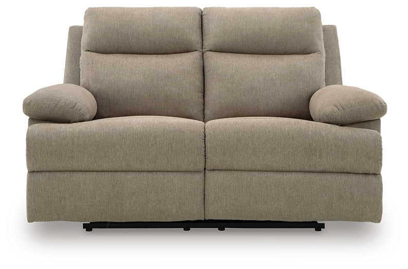 Loveseat reclinable de deslizamiento lateral