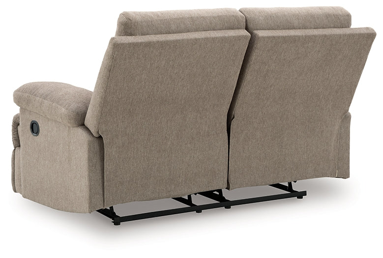 Loveseat reclinable de deslizamiento lateral