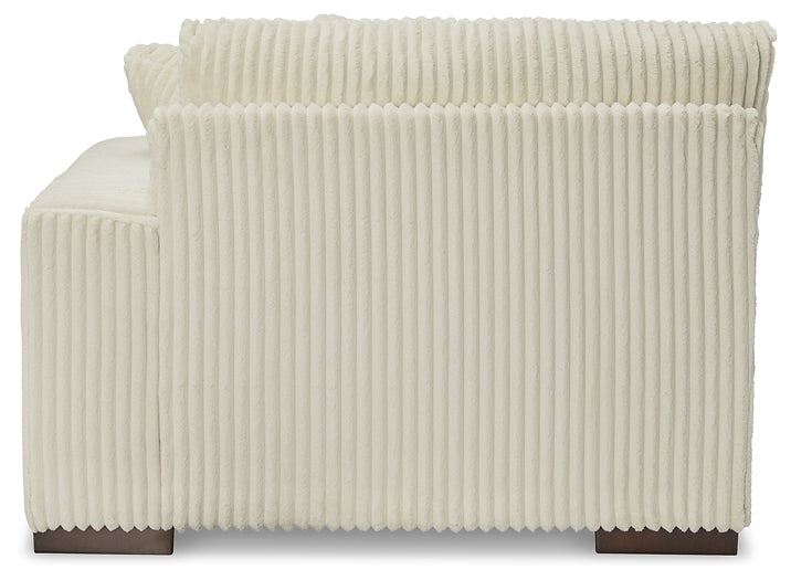 Seccional Lindyn de 4 piezas con chaise longue