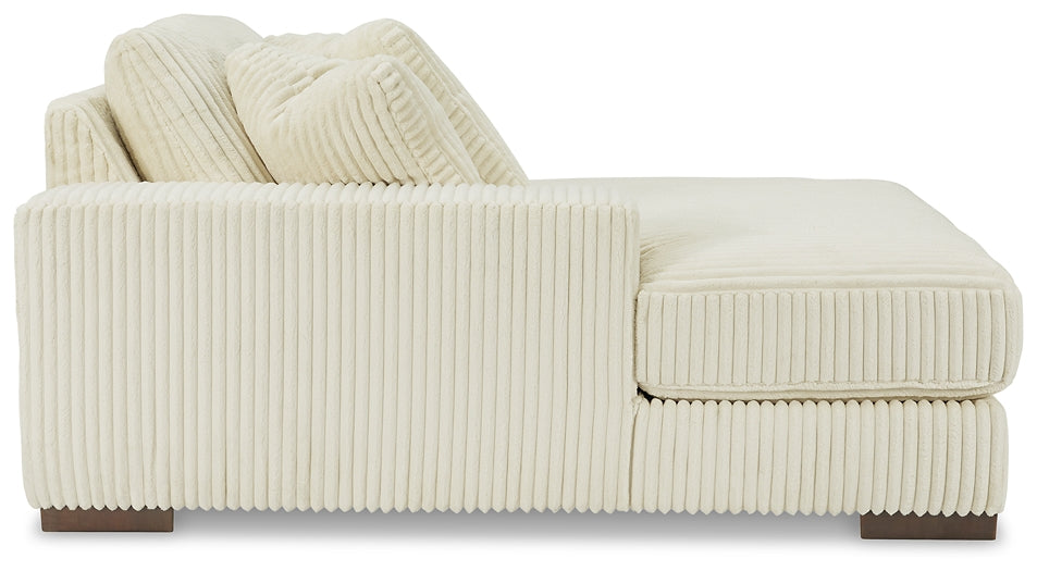 Seccional Lindyn de 4 piezas con chaise longue