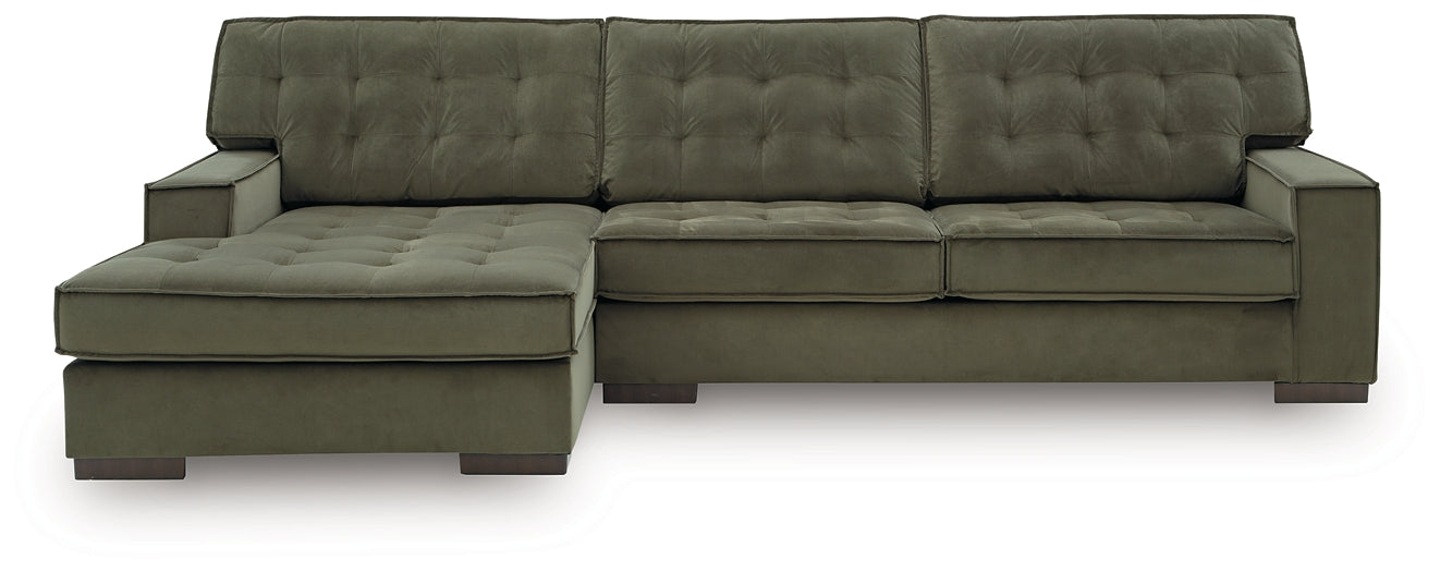 Seccional de dos piezas con chaise longue Caspian-Town