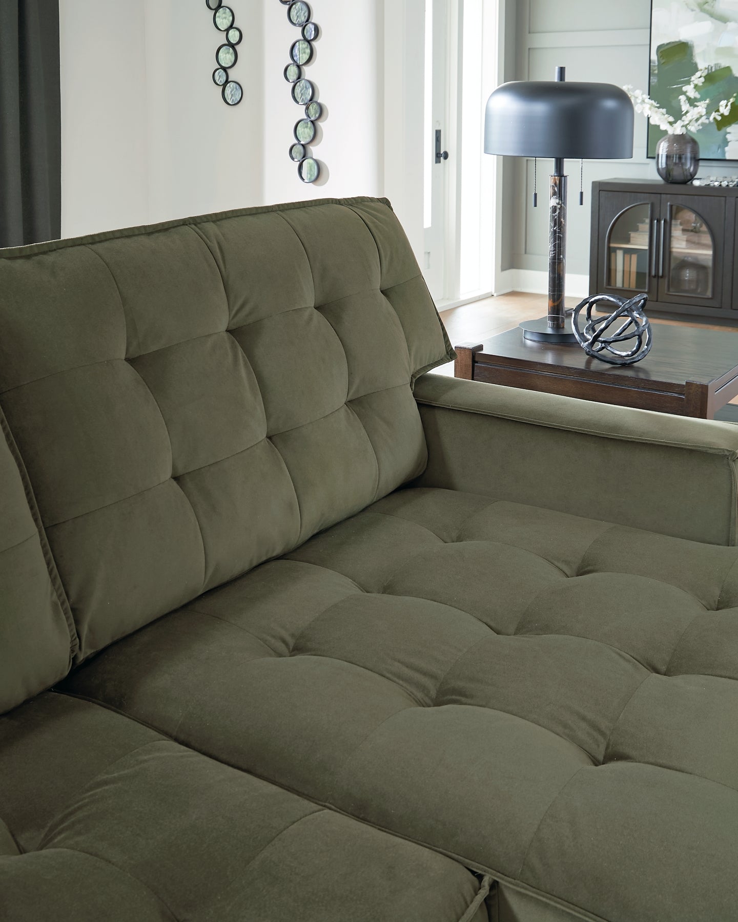 Seccional de dos piezas con chaise longue Caspian-Town