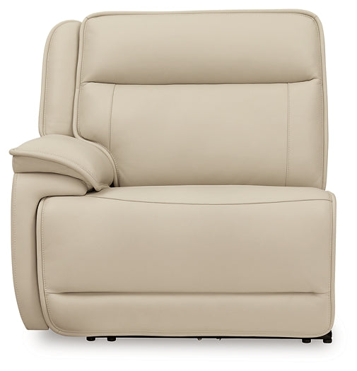 Sofá seccional reclinable de 5 piezas con consola Double Deal