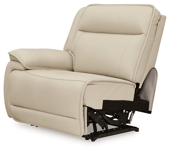 Sofá seccional reclinable de 5 piezas con consola Double Deal