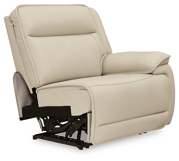 Sofá seccional reclinable de 5 piezas con consola Double Deal