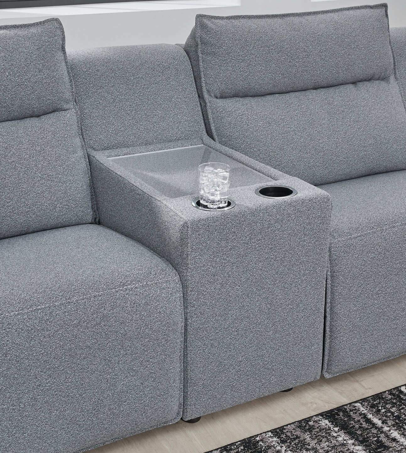 Seccional reclinable eléctrico ModMax II de 5 piezas