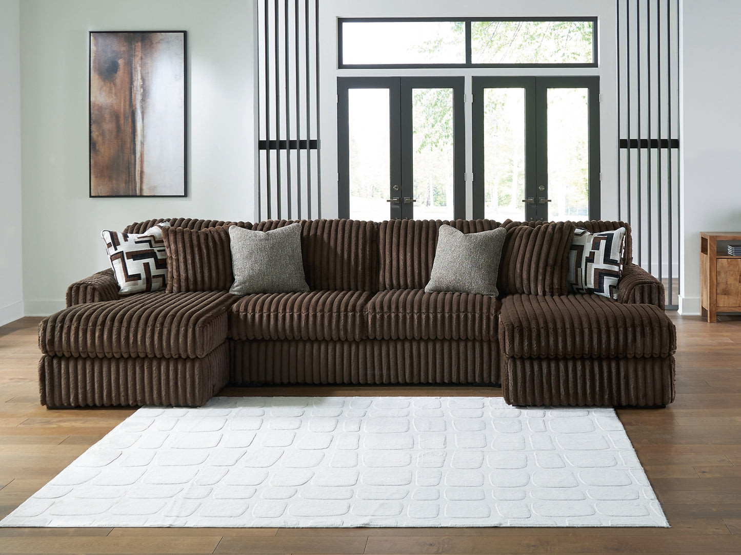 Seccional de 3 piezas con chaise longue Midnight-Madness