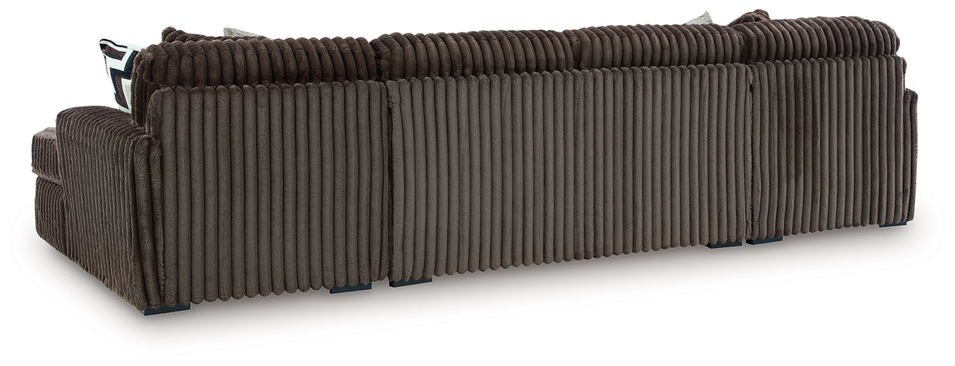 Seccional de 3 piezas con chaise longue Midnight-Madness