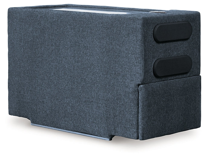 Seccional Modmax de 5 piezas con consola de audio