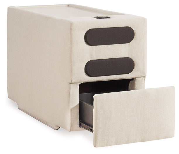 Seccional Modmax de 5 piezas con consola de audio