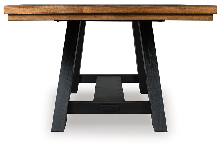 Mesa extensible de comedor Greddinton