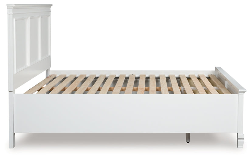 Cama Fortman California King con almacenamiento y paneles
