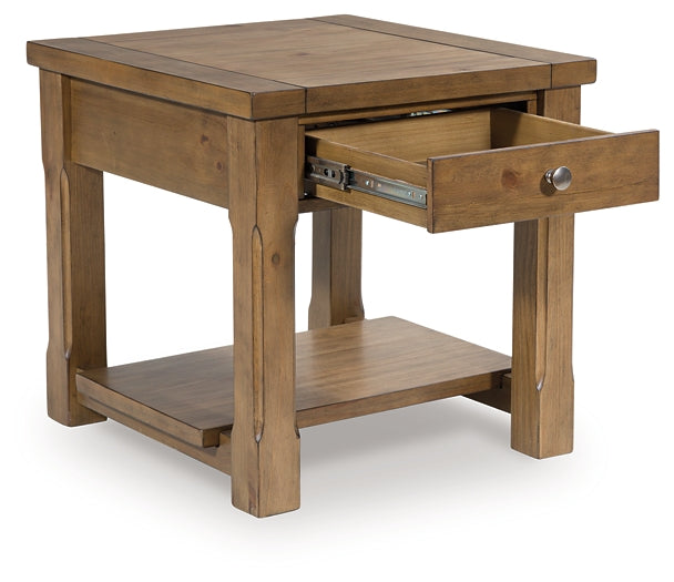 Ashley Express - Mesa auxiliar rectangular Vandenmore