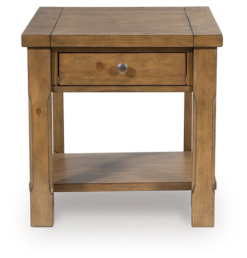Ashley Express - Mesa auxiliar rectangular Vandenmore