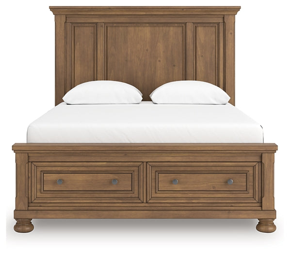 Cama Feddinger Queen con almacenamiento y paneles