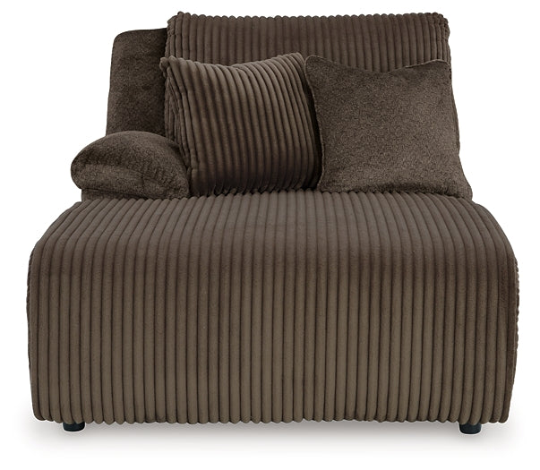Seccional reclinable de 4 piezas de primer nivel con chaise longue