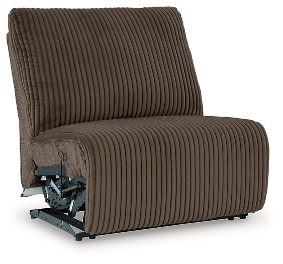Seccional reclinable de 4 piezas de primer nivel con chaise longue