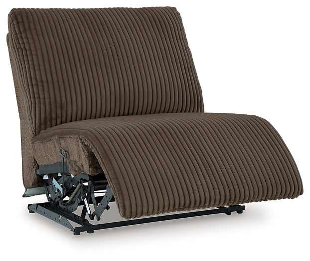 Seccional reclinable de 4 piezas de primer nivel con chaise longue