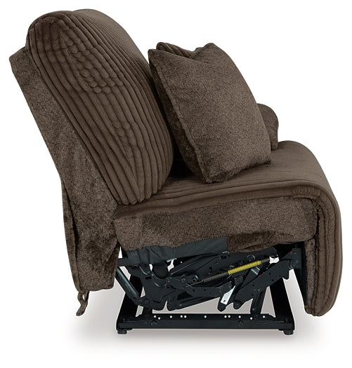 Seccional reclinable de 4 piezas de primer nivel con chaise longue