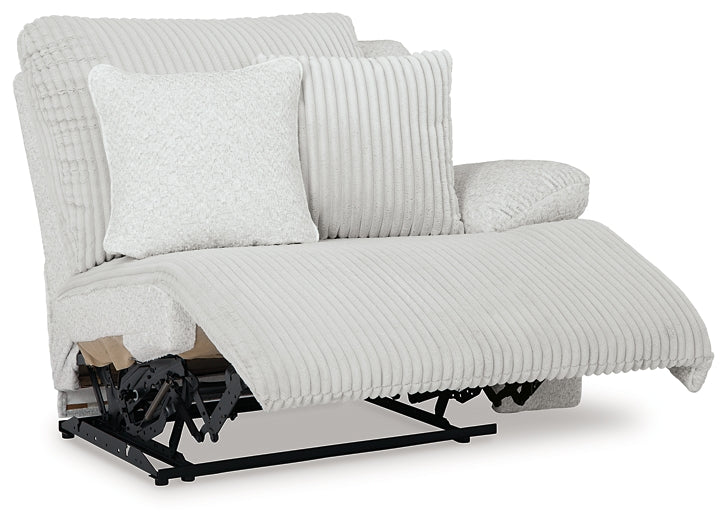 Seccional reclinable de 4 piezas de primer nivel con chaise longue