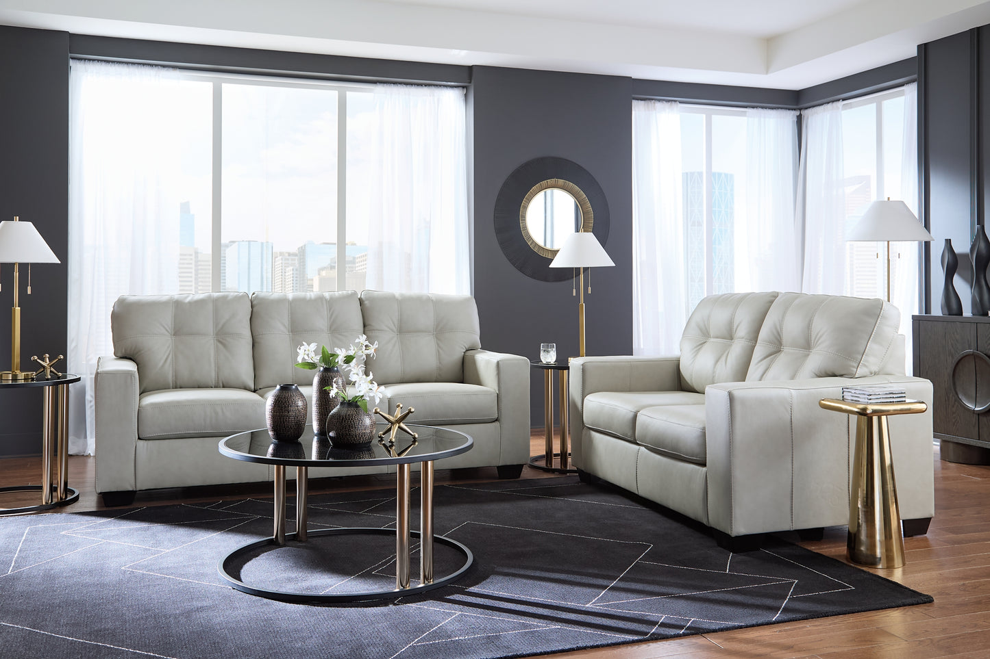 Sofá y loveseat Santorine