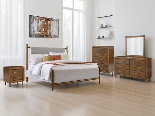 Cama tapizada Lyncott