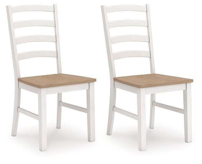 Ashley Express - Silla auxiliar de comedor Purlaney (2 unidades)