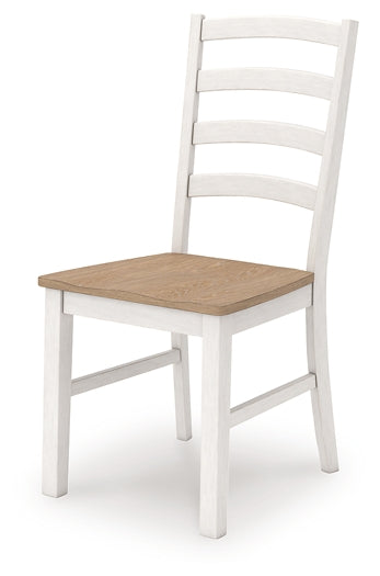 Ashley Express - Silla auxiliar de comedor Purlaney (2 unidades)