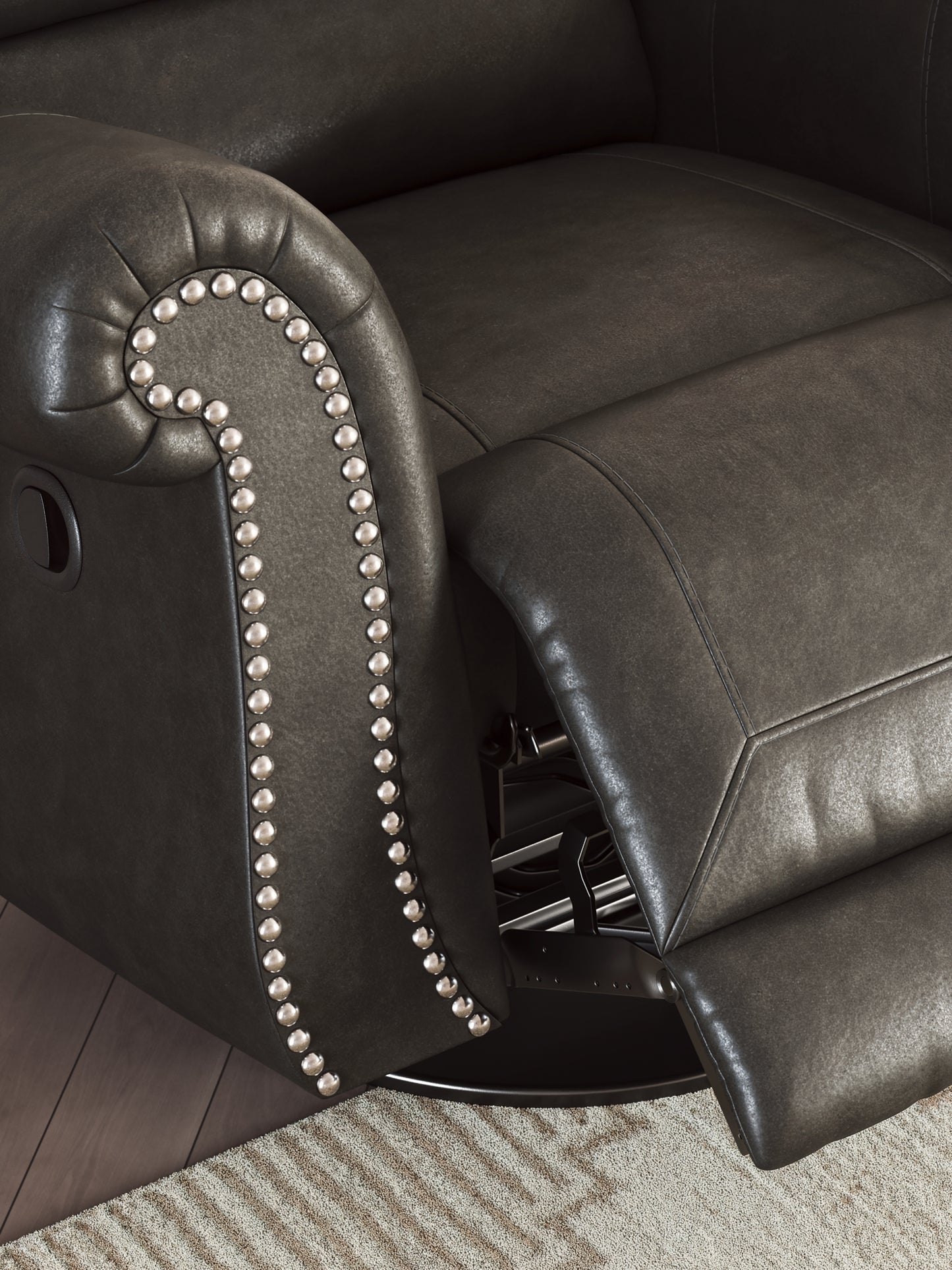 Sillón reclinable giratorio Chasemore