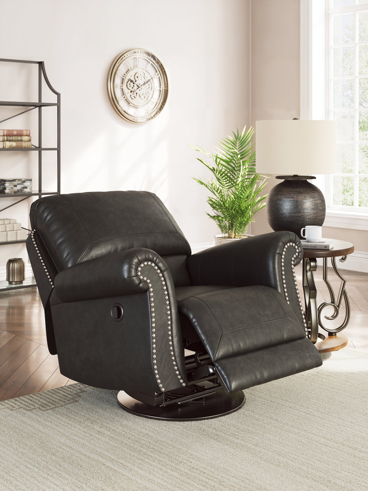 Sillón reclinable giratorio Chasemore