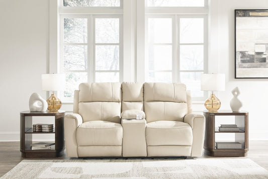 Loveseat Dahlmoore DBL REC PWR con consola