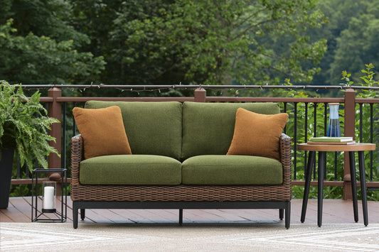 Horizon Hall Loveseat con cojín