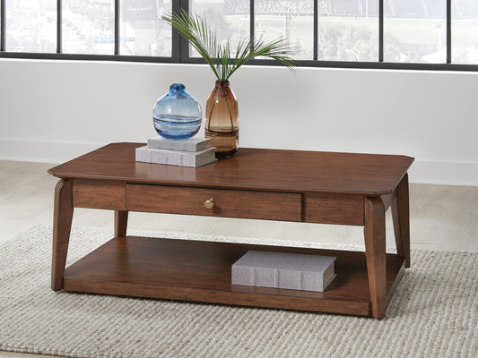 Ashley Express - Mesa de cóctel rectangular Trenmour