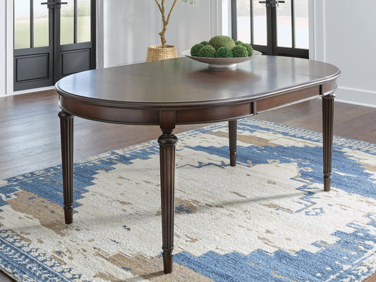 Mesa de comedor ovalada Lavinton EXT