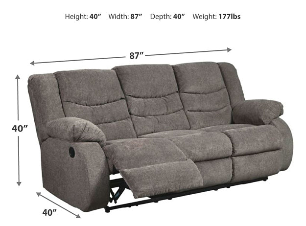 Sofá reclinable Tulen