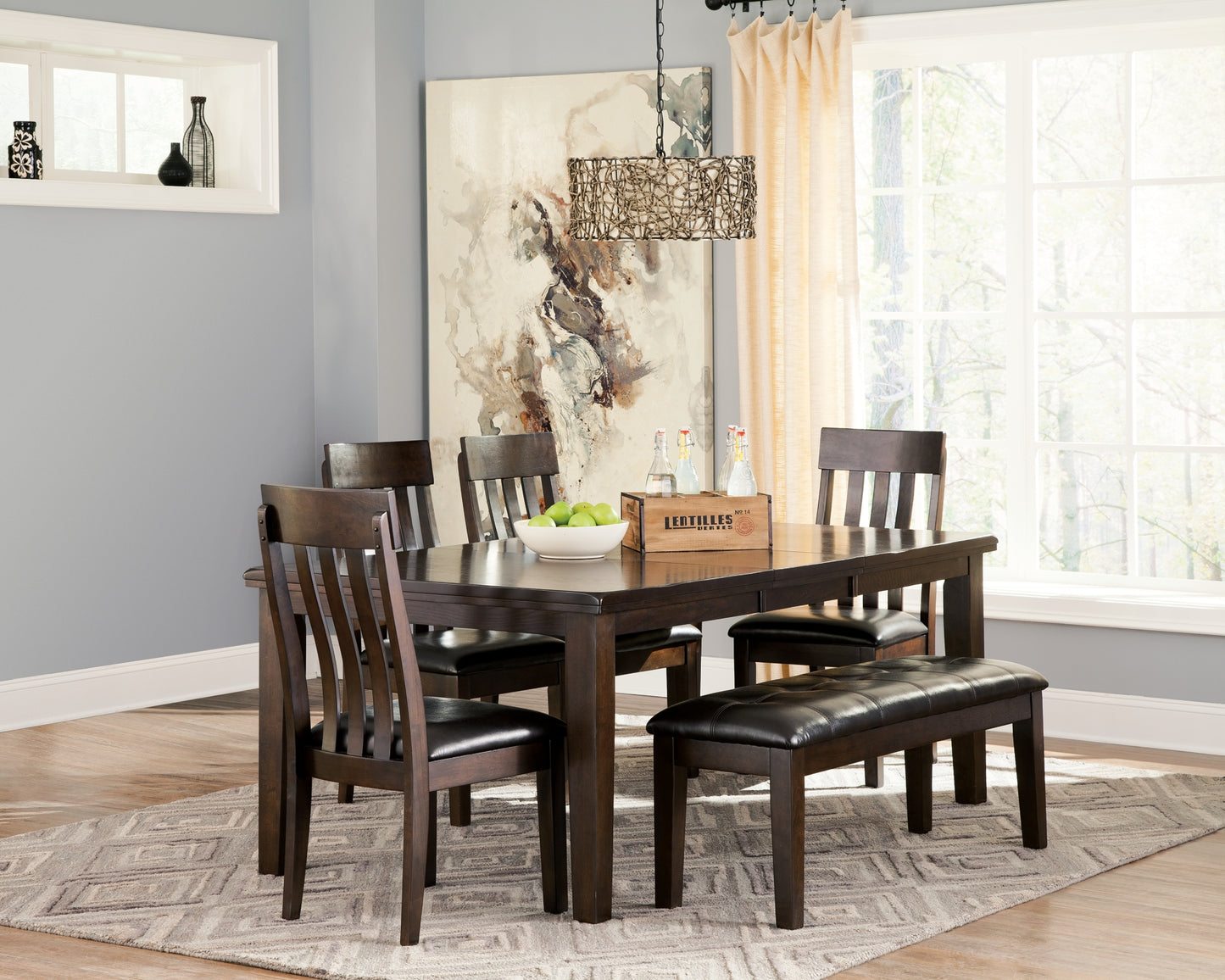 Mesa de comedor Haddigan RECT EXT