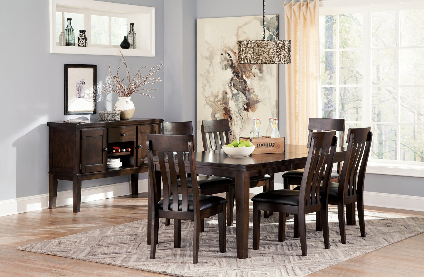 Mesa de comedor Haddigan RECT EXT