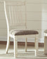 Ashley Express - Silla auxiliar UPH de comedor Bolanburg (2 unidades)