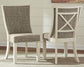 Ashley Express - Silla auxiliar UPH de comedor Bolanburg (2 unidades)
