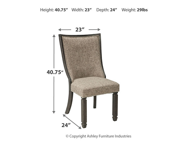 Ashley Express - Silla auxiliar UPH para comedor Tyler Creek (2 unidades)