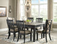 Ashley Express - Silla auxiliar UPH para comedor Tyler Creek (2 unidades)