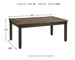 Mesa de comedor rectangular Tyler Creek